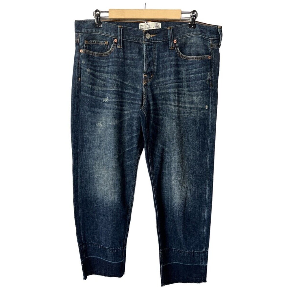 Abercrombie & Fitch Boyfriend Straight Jean Cropped Size 10R